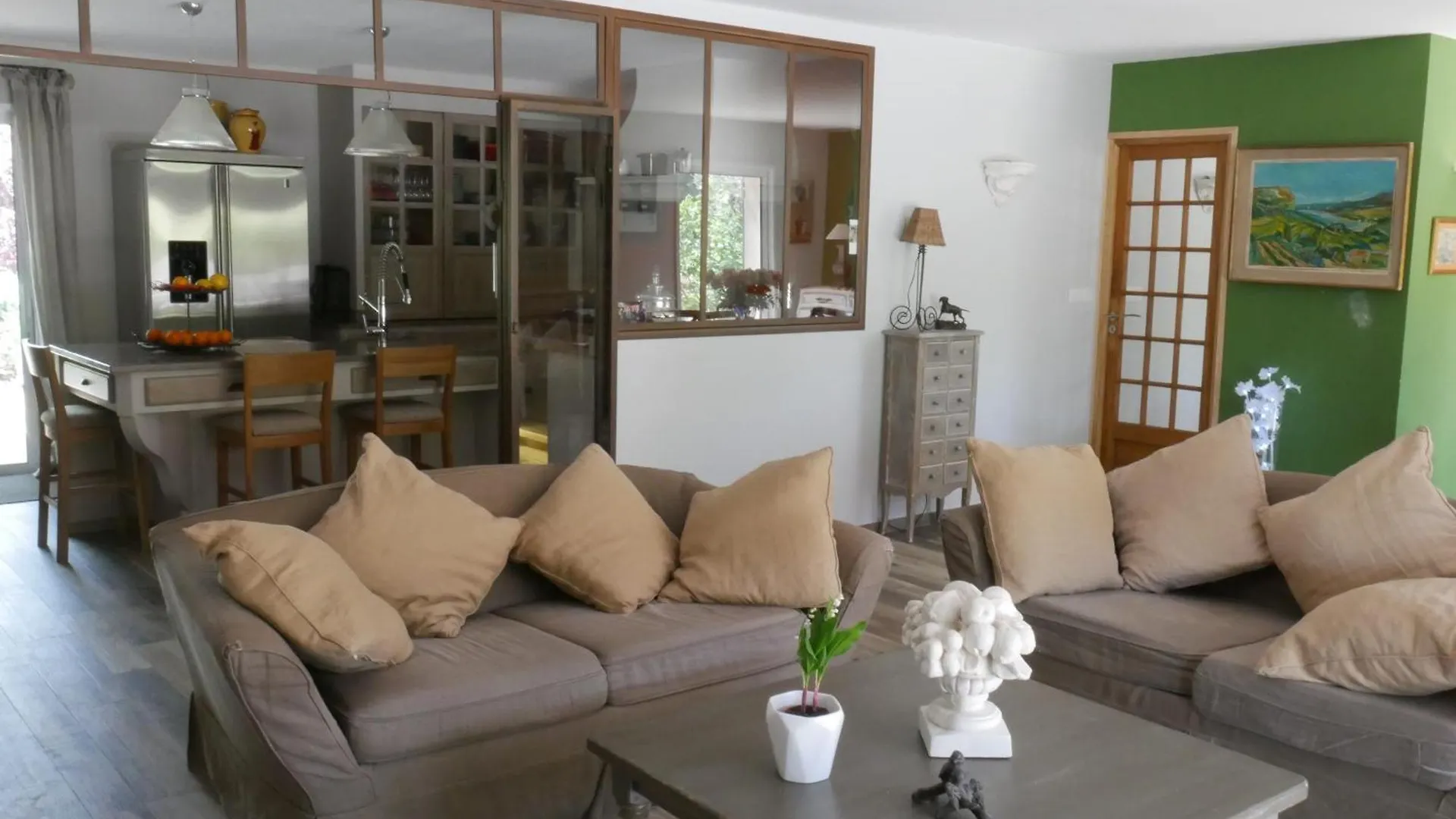 Proche Aix En Pce, Villa Confortable Avec Piscine Privee Fuveau France